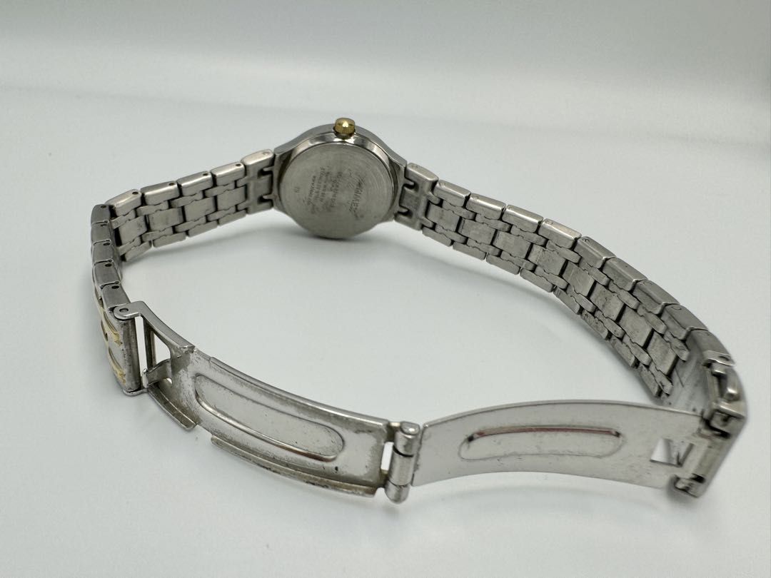 TIMEX Quartz Watch Silver Tone x Gold Tone