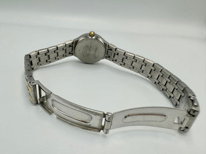 TIMEX Quartz Watch Silver Tone x Gold Tone