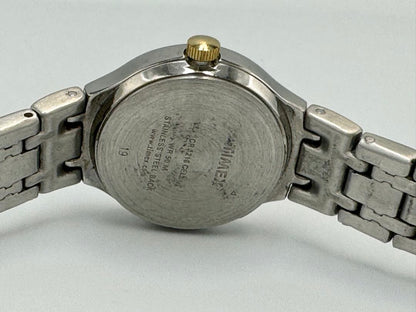 TIMEX Quartz Watch Silver Tone x Gold Tone