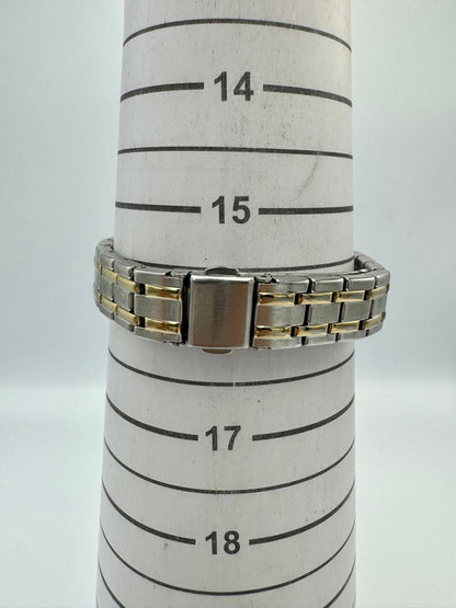 TIMEX Quartz Watch Silver Tone x Gold Tone