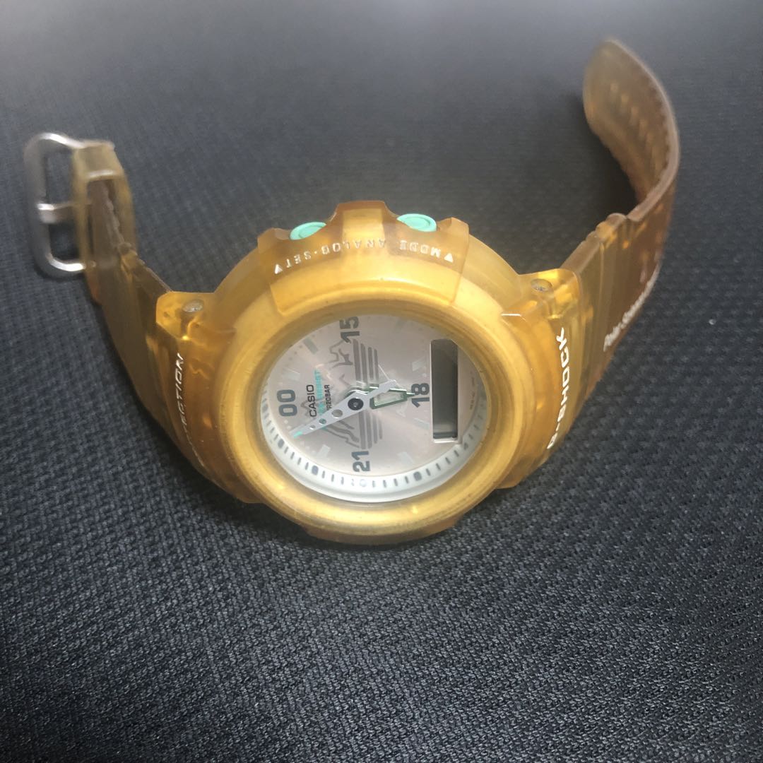 G-Shock skeleton AW-500NS-7E2T Digital-Analog Quartz Men