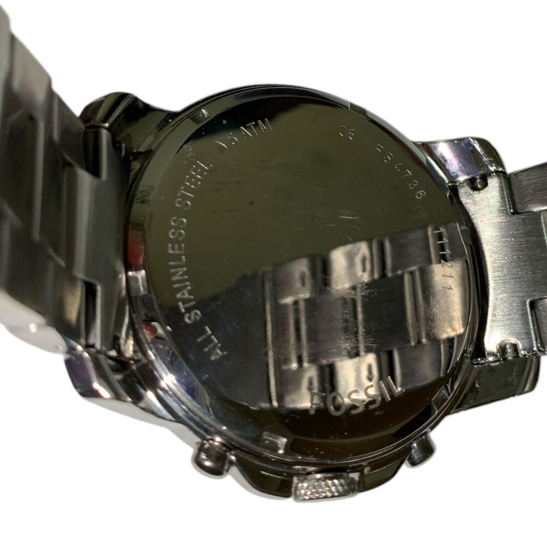 Fossil Analog Quartz Men フォッシル Watch 動作確認済み