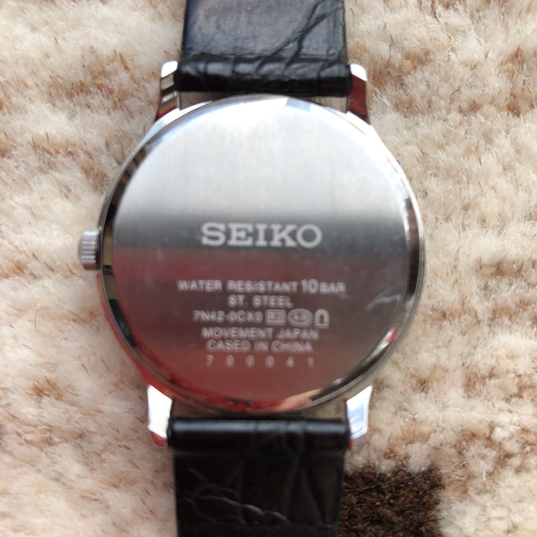 Seiko Analog Quartz Men