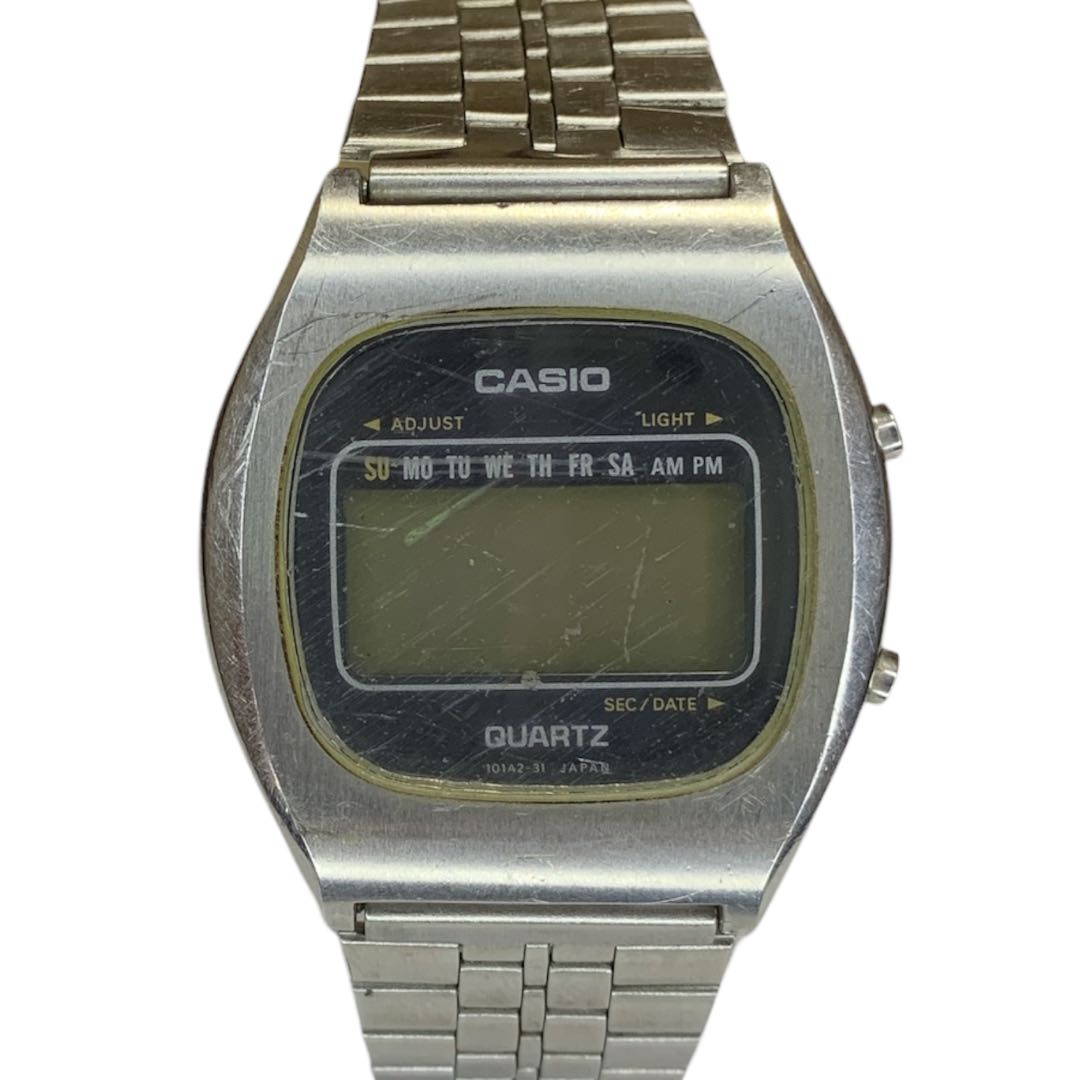 Casio 54QS-16 Digital Quartz Men コンピュータウォッチ 動作確認済み