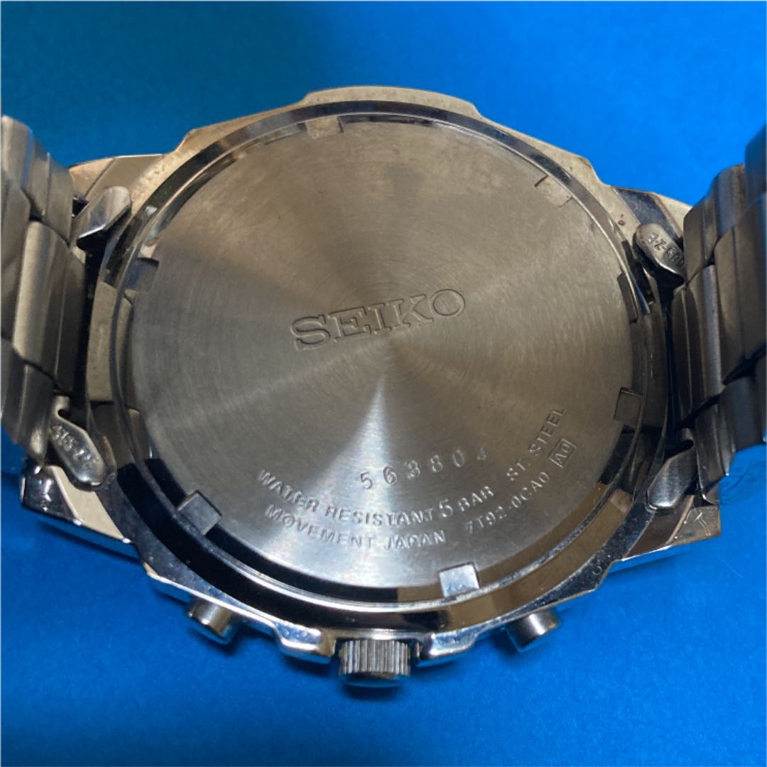 Seiko 7T92-0BZ8 Analog Quartz Men