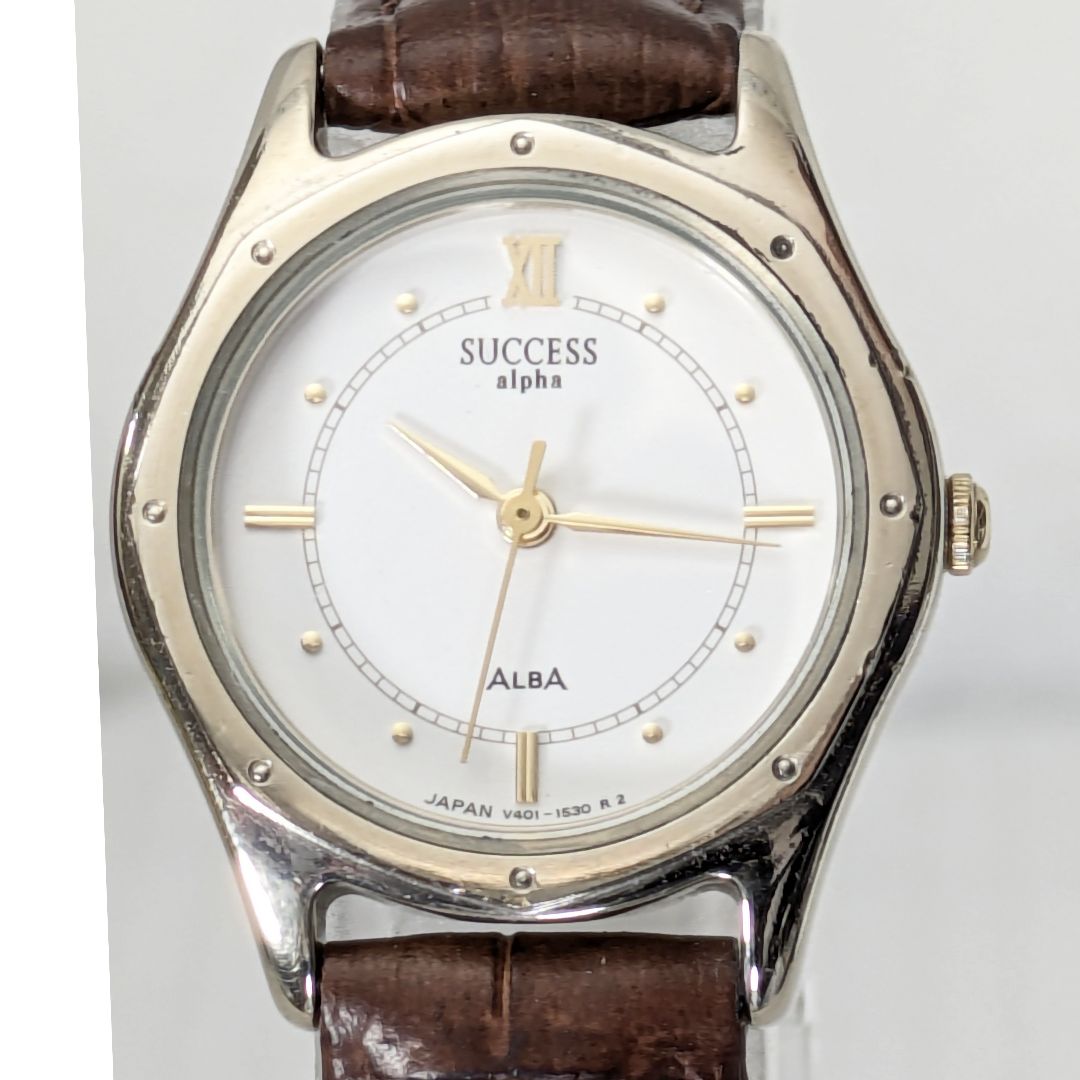 Seiko Alba Success SUCCESS Analog Quartz Women Successwomen Battery & Band Replaced Working Item