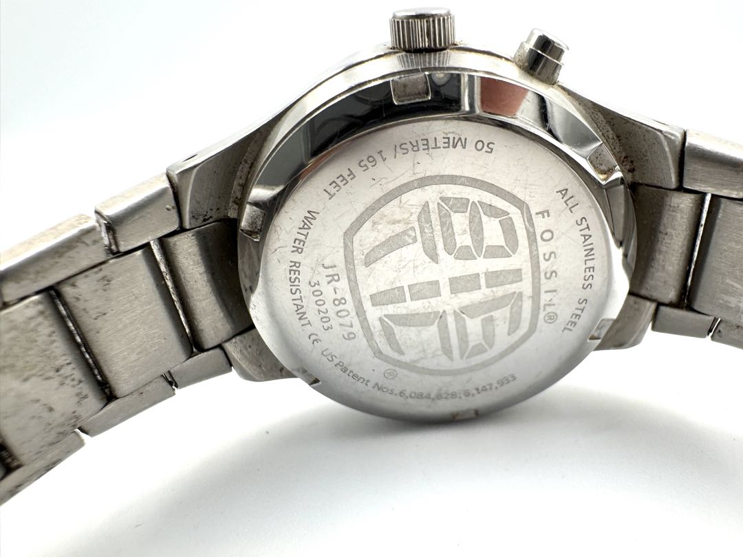 Fossil BIG TIC JR-8079 Analog Quartz Men Watch For Parts