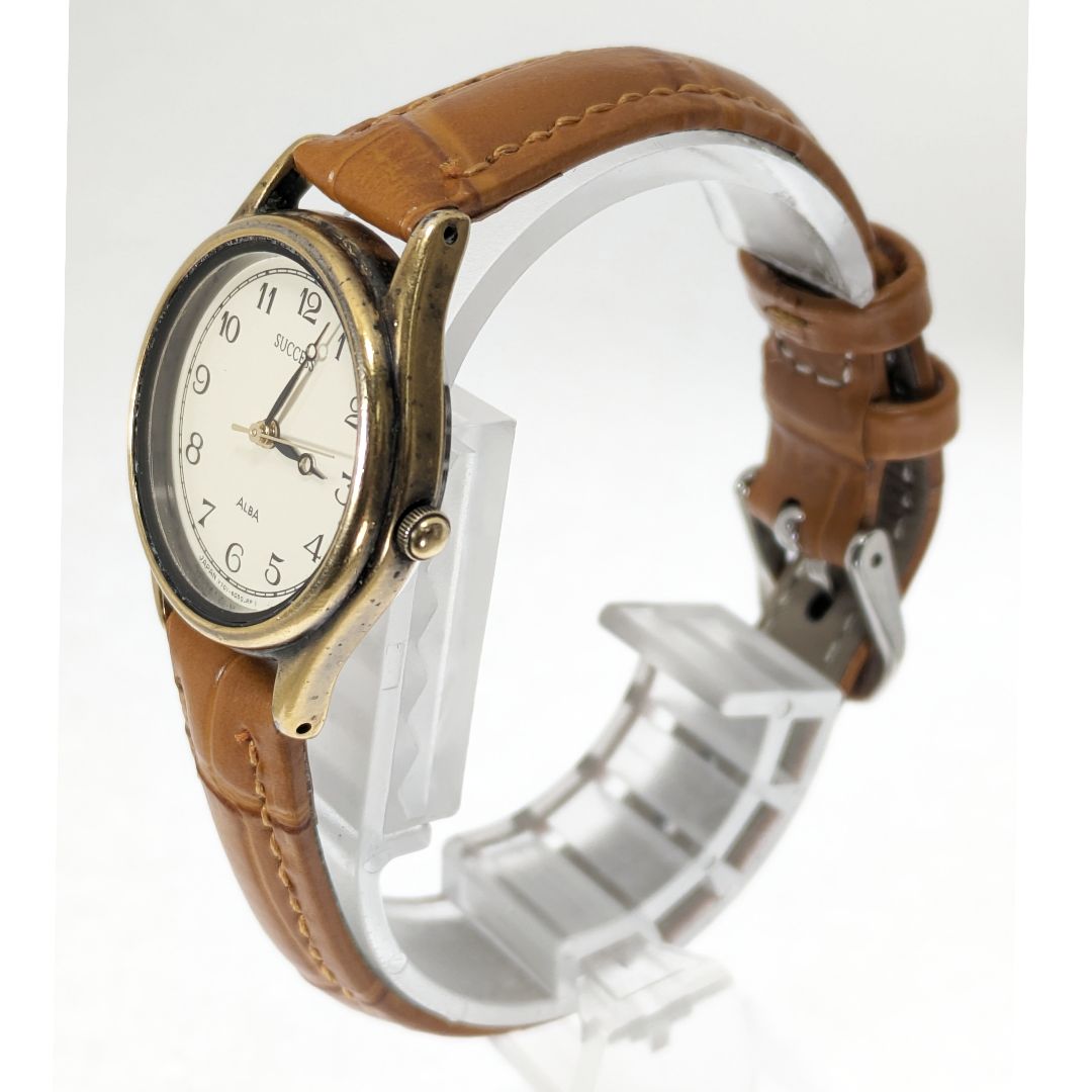 Seiko Alba Success SUCCESS Analog Quartz Women Battery & Band Replaced Working Item
