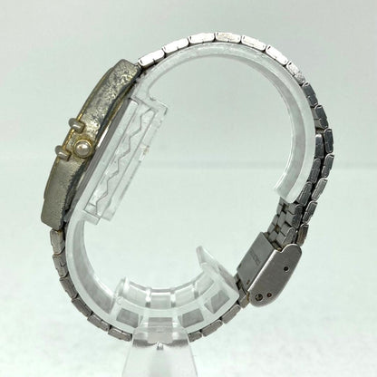 J-axis SCRIPTER Analog Quartz Women Watch Silver Tone For Parts