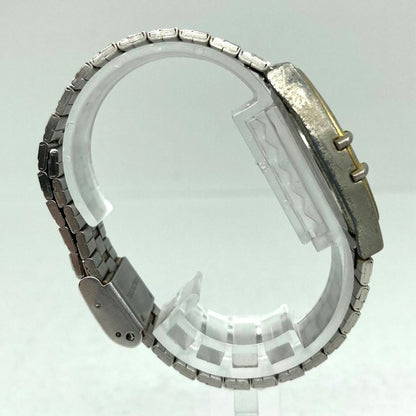 J-axis SCRIPTER Analog Quartz Women Watch Silver Tone For Parts