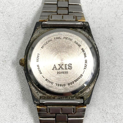 J-axis SCRIPTER Analog Quartz Women Watch Silver Tone For Parts