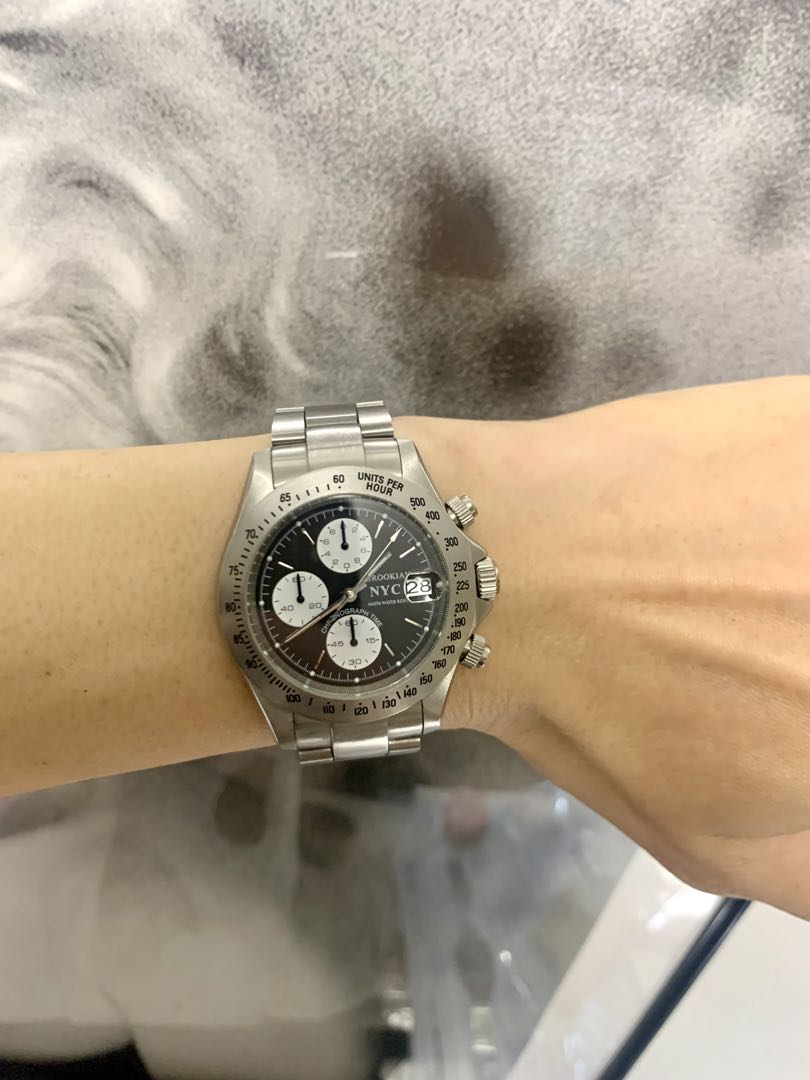 Brookiana BA1623SBK Analog Quartz Men