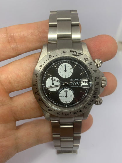 Brookiana BA1623SBK Analog Quartz Men