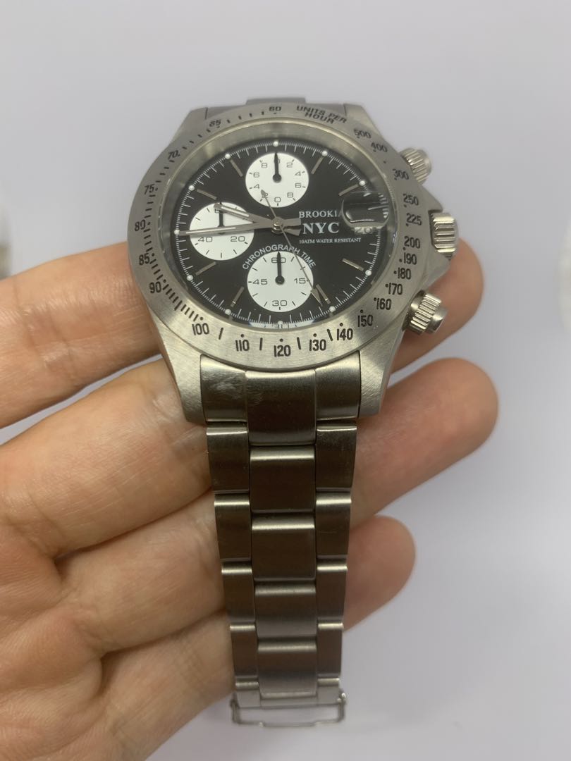 Brookiana BA1623SBK Analog Quartz Men
