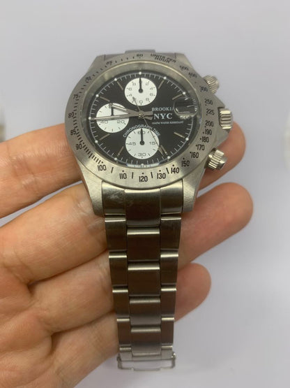 Brookiana BA1623SBK Analog Quartz Men