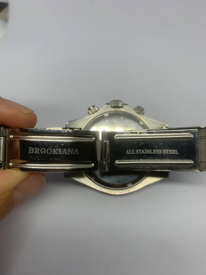 Brookiana BA1623SBK Analog Quartz Men
