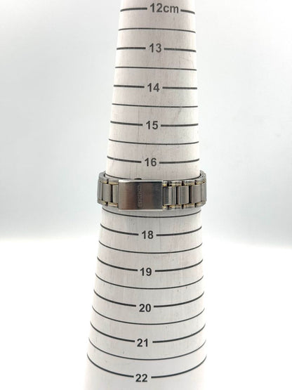 Seiko Spirit V145-0BV0 Analog Quartz Unisex Adults Solar Vintage Two-Tone Day Date Men'S Watch Japan Movement