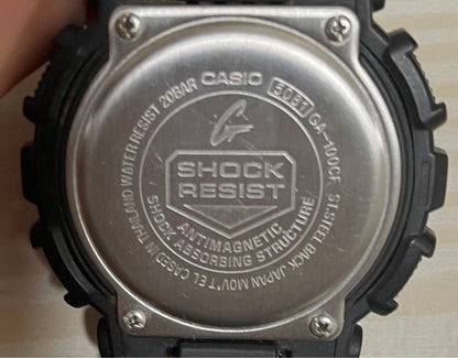 G-Shock GA-100CF-1A9JF Digital-Analog Quartz Men