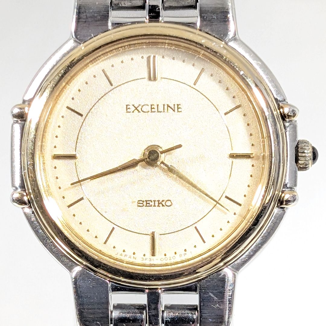 Seiko Lucent Analog Quartz Women Battery Replaced Working Item