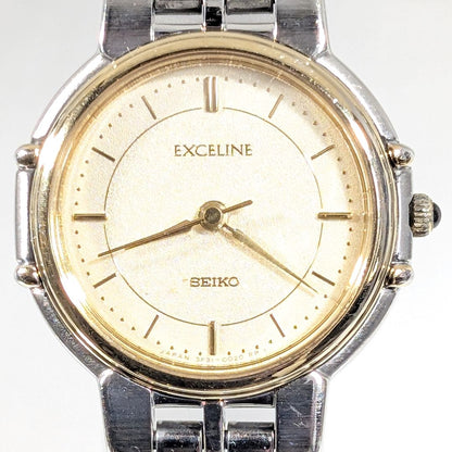 Seiko Lucent Analog Quartz Women Battery Replaced Working Item
