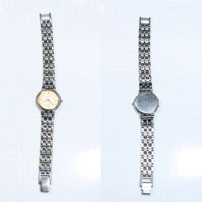 Seiko Lucent Analog Quartz Women Battery Replaced Working Item