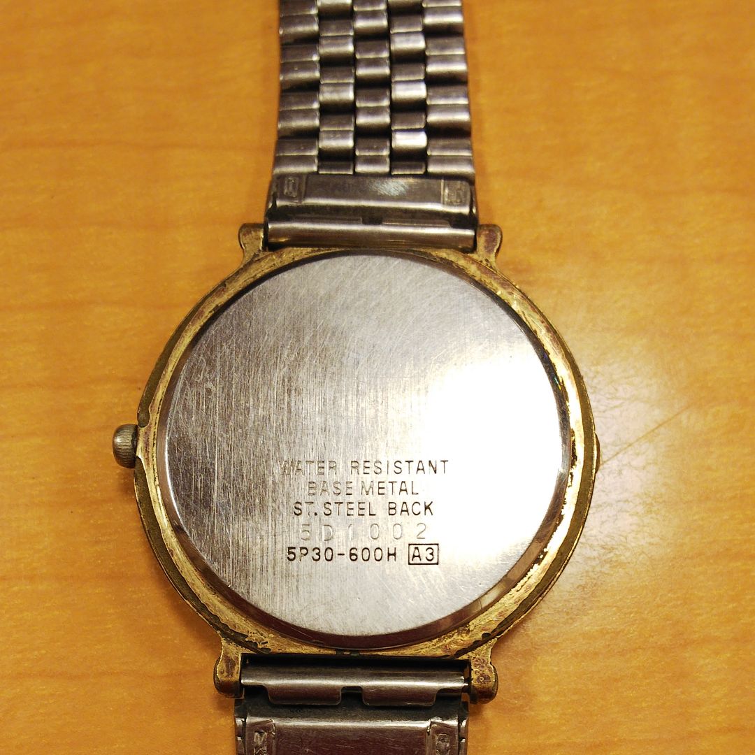 Seiko 5P30-600H Analog Quartz Men