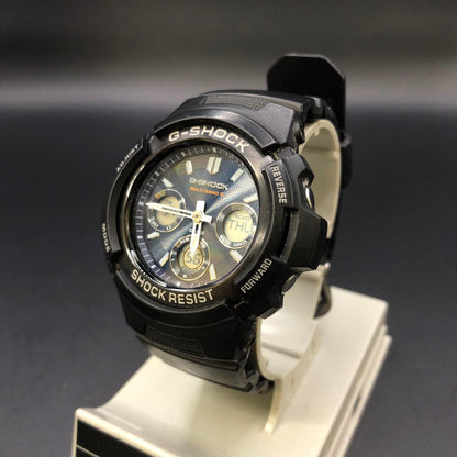 G-shock AWG-M100SB Analog Solar Men ジーショック Casio タフ Watch