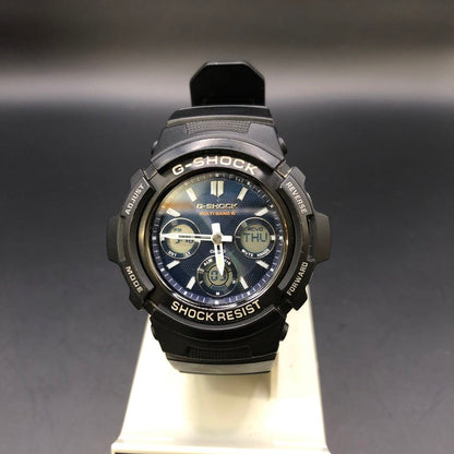 G-shock AWG-M100SB Analog Solar Men ジーショック Casio タフ Watch