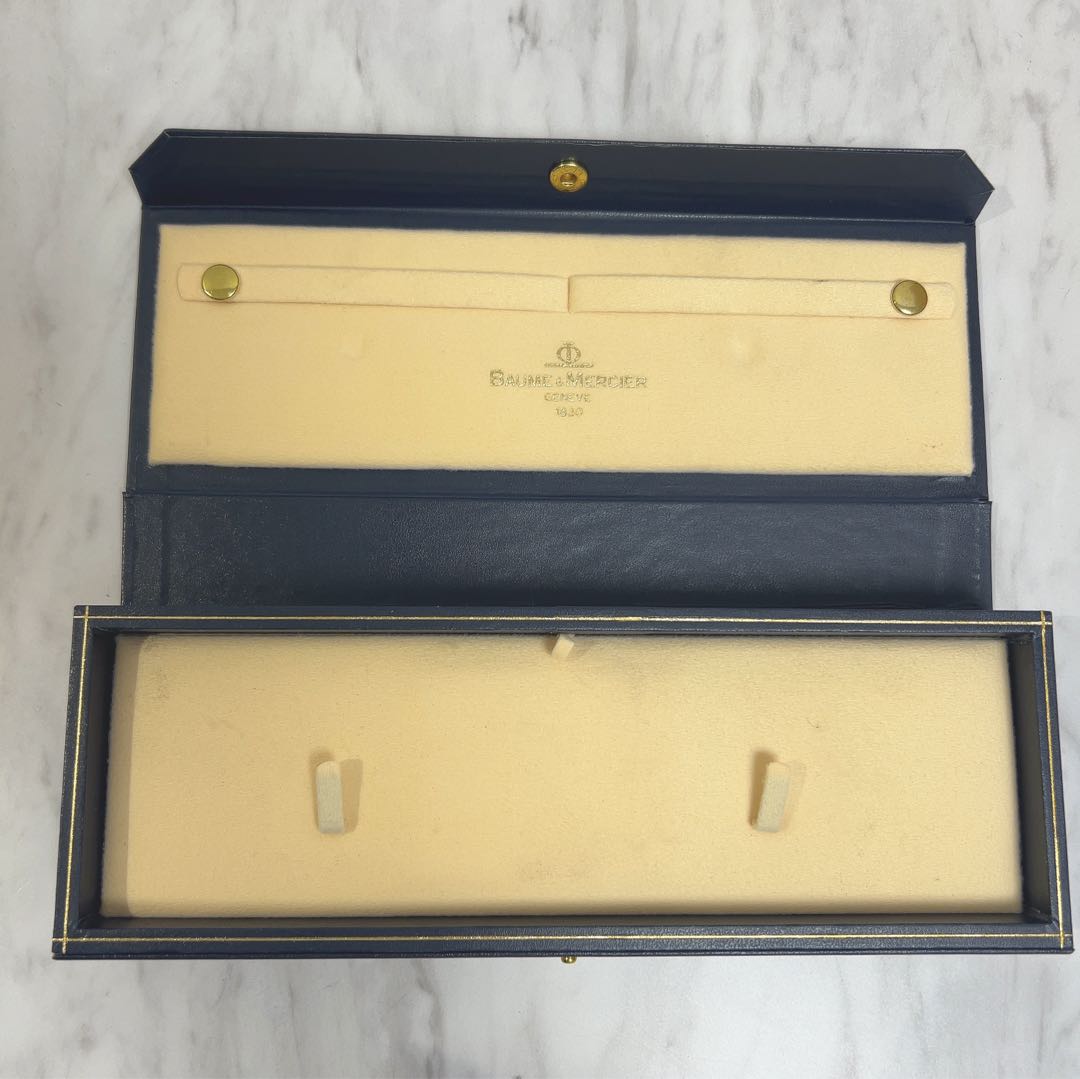 Baume&mercier Analog Quartz Men Baume & Mercier Watch Box Oblong Manual