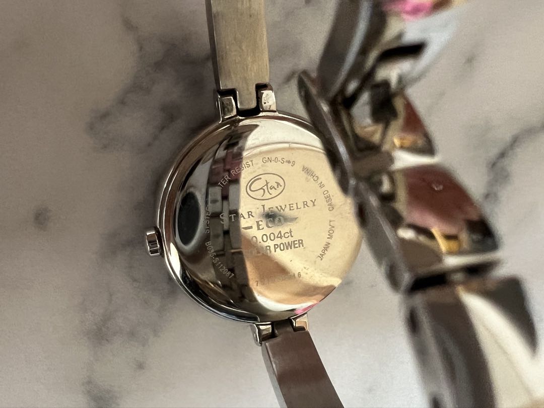 Star Jewelry Analog Solar Women