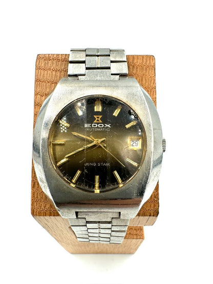 Edox Analog Mechanical (Automatic) Men Automatic Watch For Parts
