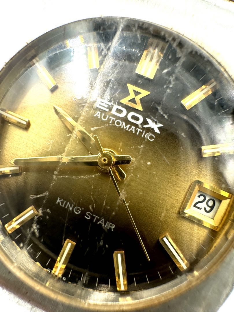 Edox Analog Mechanical (Automatic) Men Automatic Watch For Parts