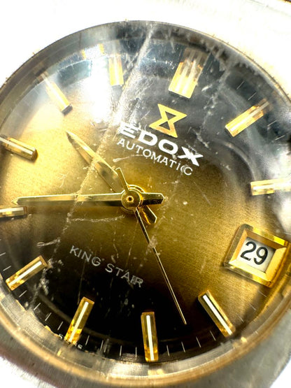 Edox Analog Mechanical (Automatic) Men Automatic Watch For Parts