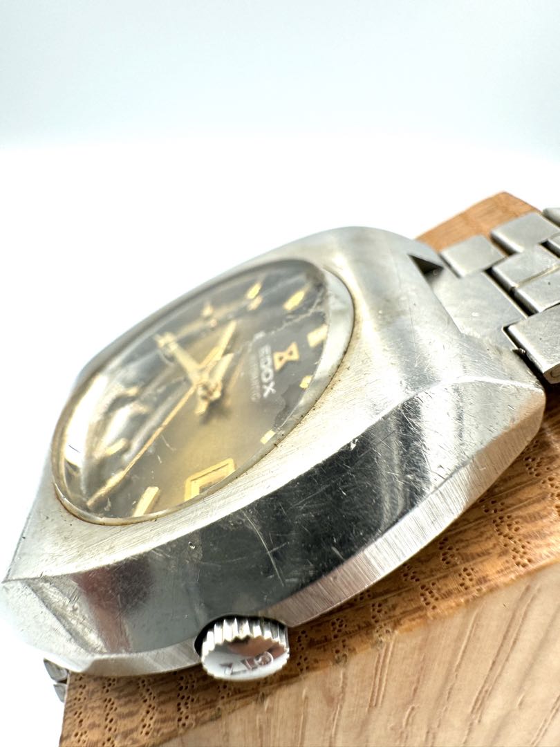 Edox Analog Mechanical (Automatic) Men Automatic Watch For Parts