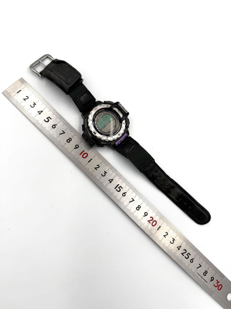 Casio PRT-40 1471 Digital Unisex Adults Wristwatch, Junk Item, No Working Condition, 55Mm Case