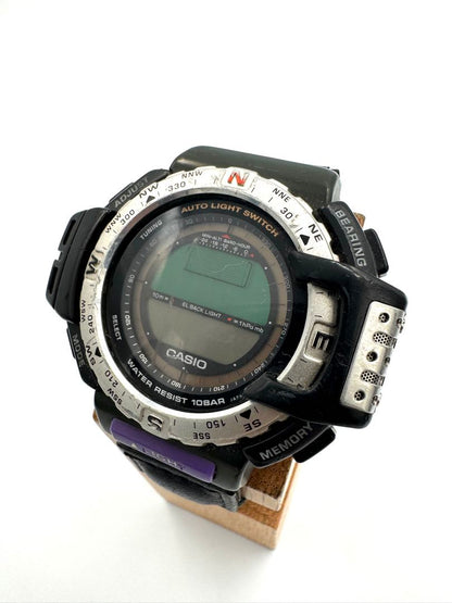 Casio PRT-40 1471 Digital Unisex Adults Wristwatch, Junk Item, No Working Condition, 55Mm Case