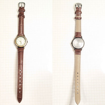 Seiko Alba Analog Quartz Women Battery & Band Replaced Working Item