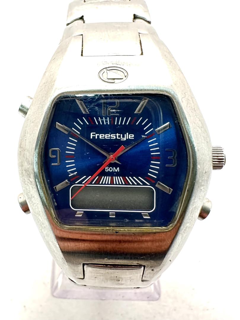 Free Style Ana-Digi 311 Analog/Digital Quartz Men Freestyle Wristwatch 37Mm Men'S Analog Digital Watch