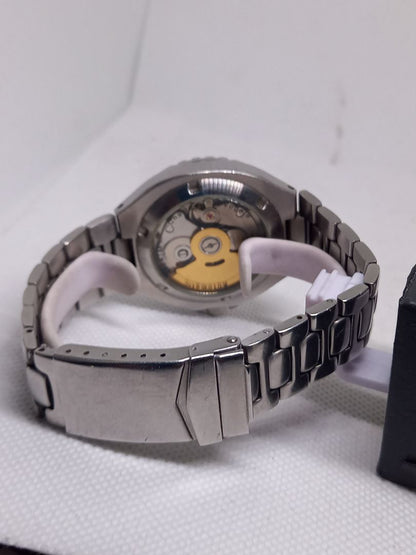 Charles Vogele Analog Mechanical (Automatic) Men Date Automatic Watch White Dial