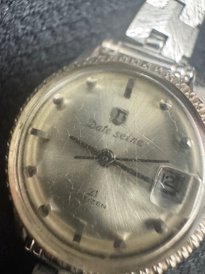 Citizen DSEQ5801-S Analog Quartz Women Watch For Parts