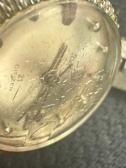 Citizen DSEQ5801-S Analog Quartz Women Watch For Parts