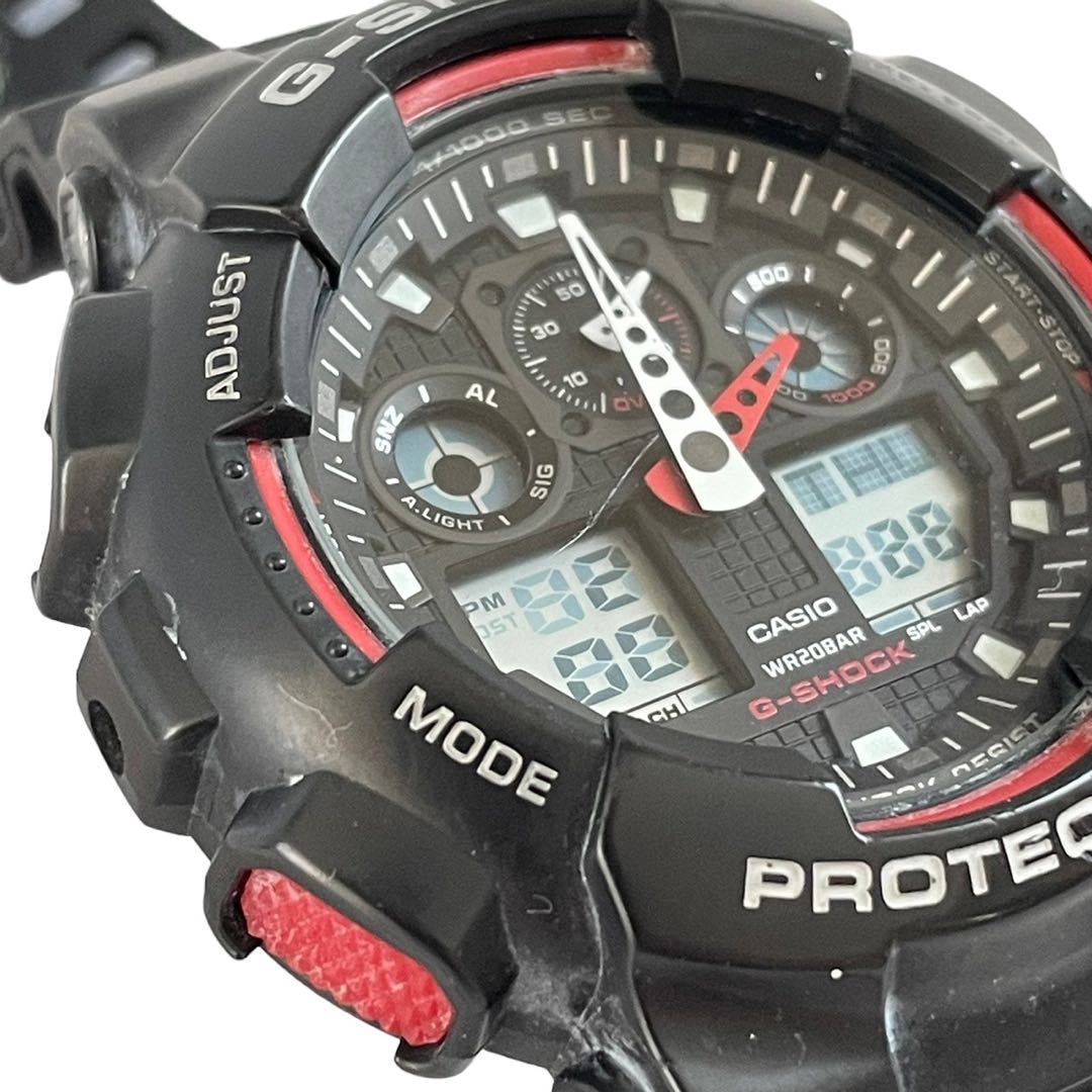 G-Shock GA GA-100 Digital-Analog Quartz Men -100