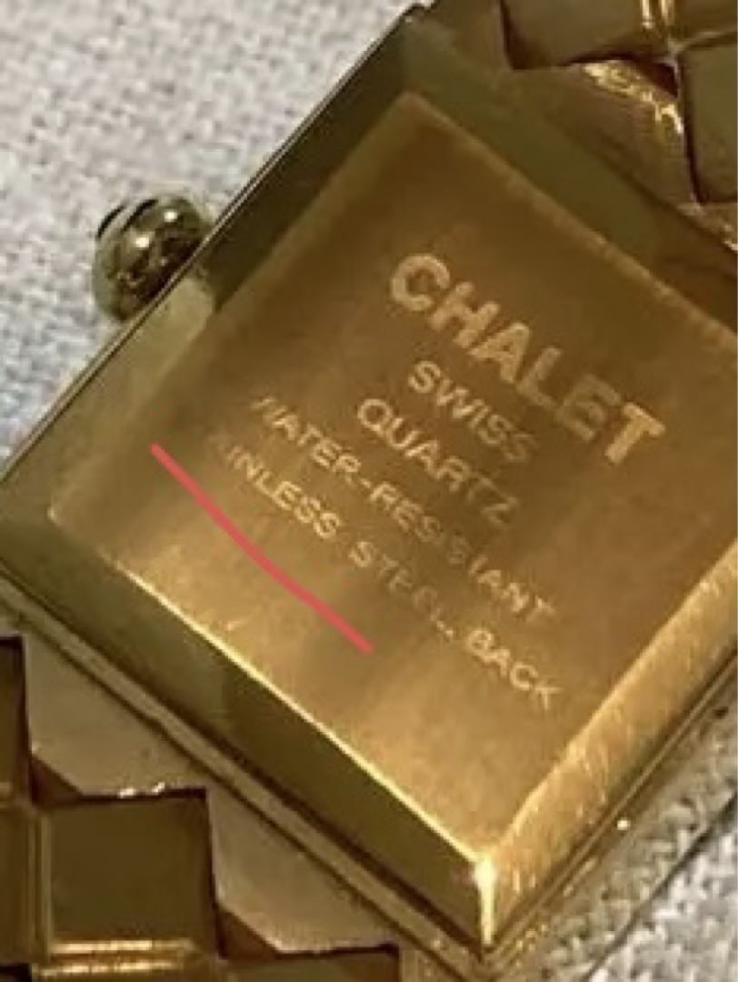 Chalet Swiss Analog Quartz Men