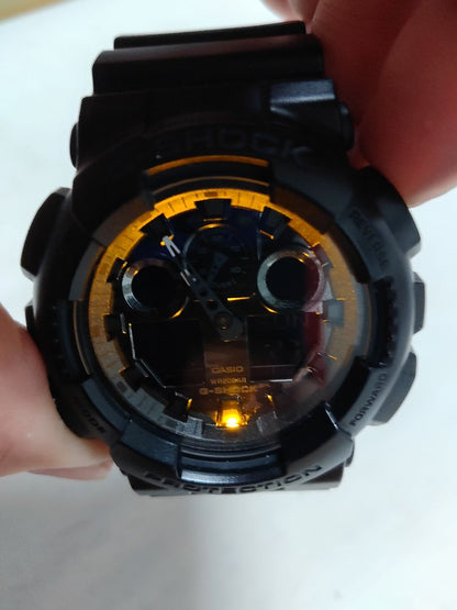 G-Shock Camouflage pattern GA-100CF Digital-Analog Quartz Men