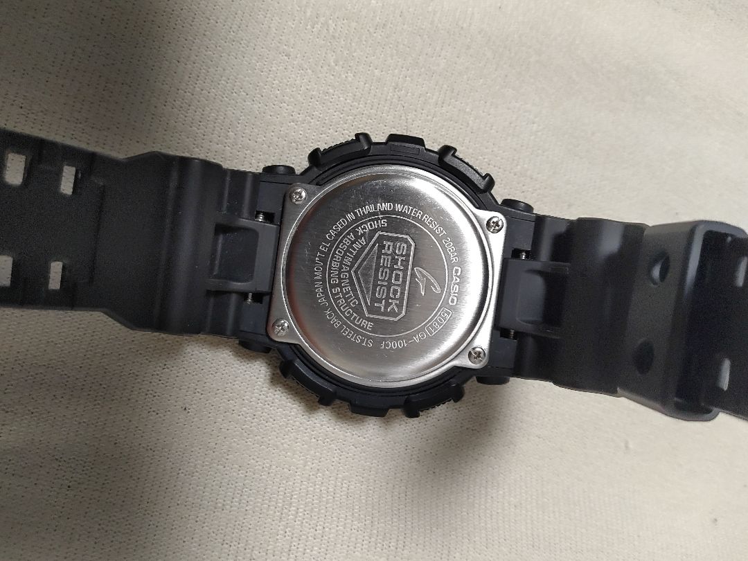 G-Shock Camouflage pattern GA-100CF Digital-Analog Quartz Men