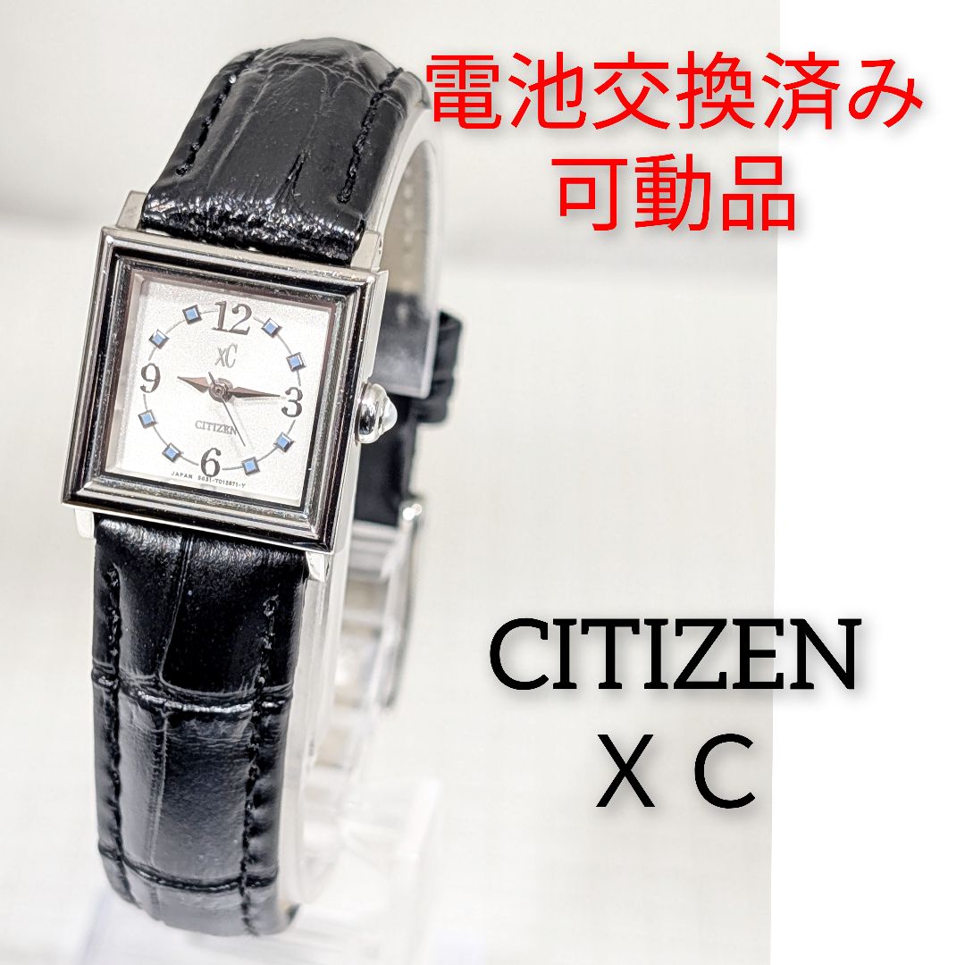 CITIZEN xC Analog Quartz Women Ｘｃwomen Battery & Band Replaced Working Item
