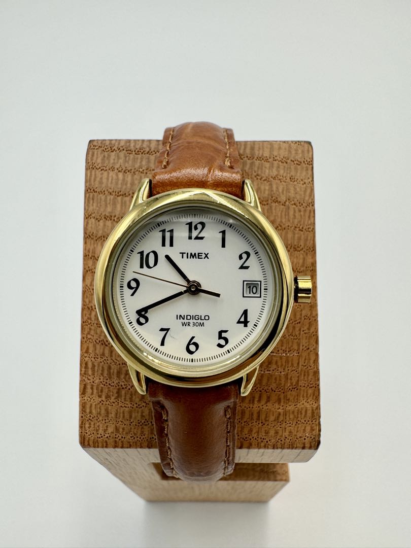 TIMEX Quartz Watch Silver Tone x Gold Tone