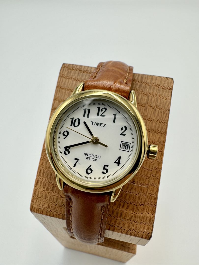 TIMEX Quartz Watch Silver Tone x Gold Tone