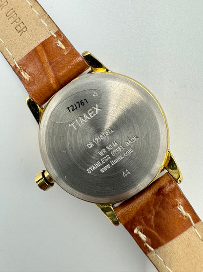 TIMEX Quartz Watch Silver Tone x Gold Tone