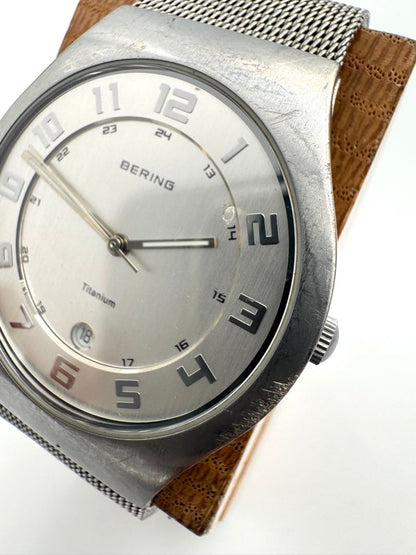 Bering Analog Quartz Men Watch For Parts
